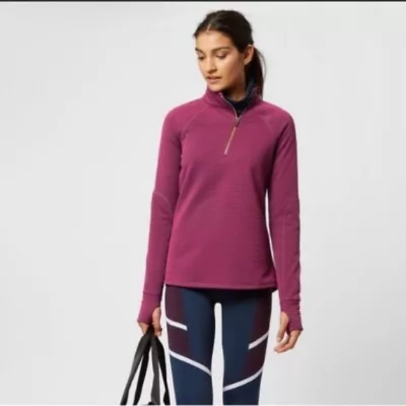 Sweaty Betty Quarterpipe Fleece Lined half zip small - Picture 1 of 15